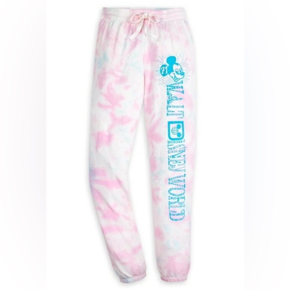 NWT Walt Disney World Tie-Dye Jogger Sweatpants - Plus Size 3X